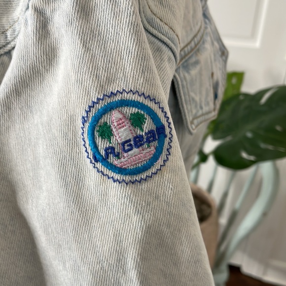 LA GEAR  Jean Jacket with rhinestones - Picture 6 of 16